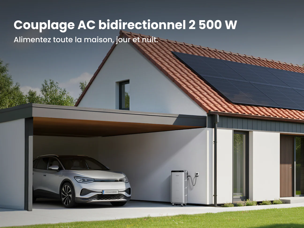 Couplage AC bidirectionnel 2500 W